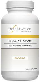 Vitaline CoQ10 w/ Vitamin E 300mg - 60 Maple Nut Chews Default Category Integrative Therapeutics 