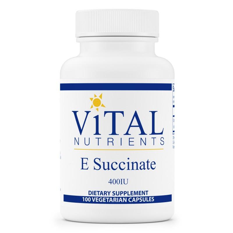 E Succinate - 100 Capsules Default Category Vital Nutrients 
