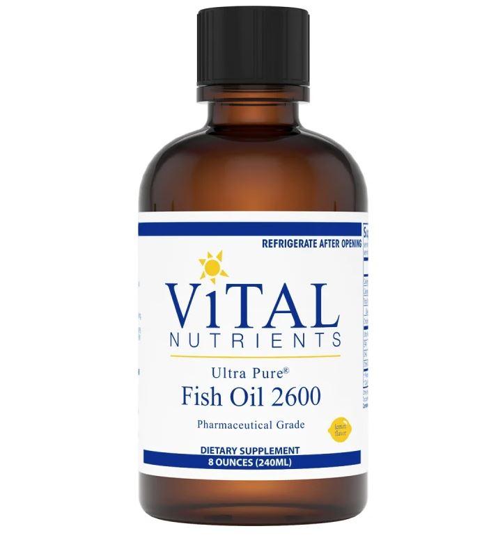 Ultra Pure® Fish Oil 2600 - 8 oz Default Category Vital Nutrients 
