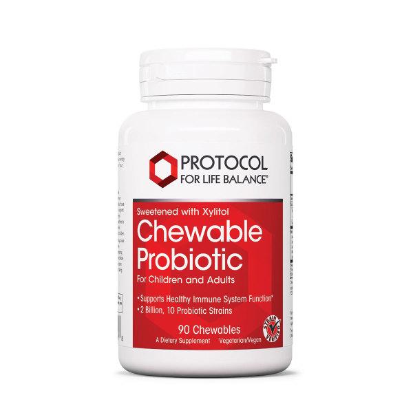 Chewable Probiotic - 90 Lozenges Default Category Protocol for Life Balance 