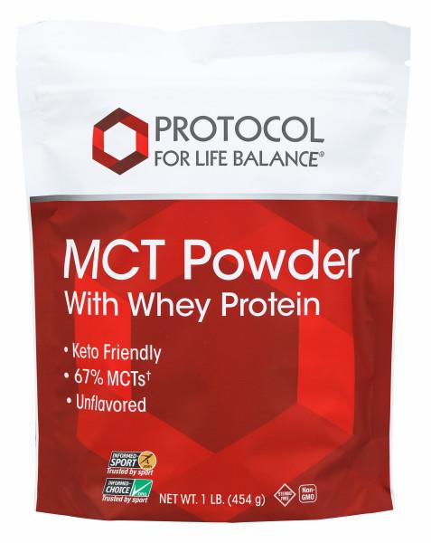 MCT Powder with Whey Protein - 454 Grams Default Category Protocol for Life Balance 