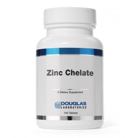 Zinc Chelate - 100 Tablets Default Category Douglas Labs 